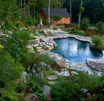 Natural Free Form Pools - Surfside Pools